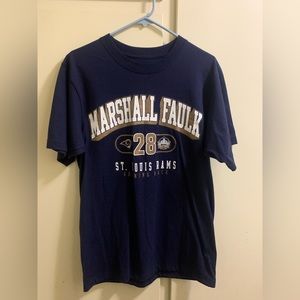 NFL St. Louis Rams Marshall Faulk #28 2011 Hall of Fame Tshirt